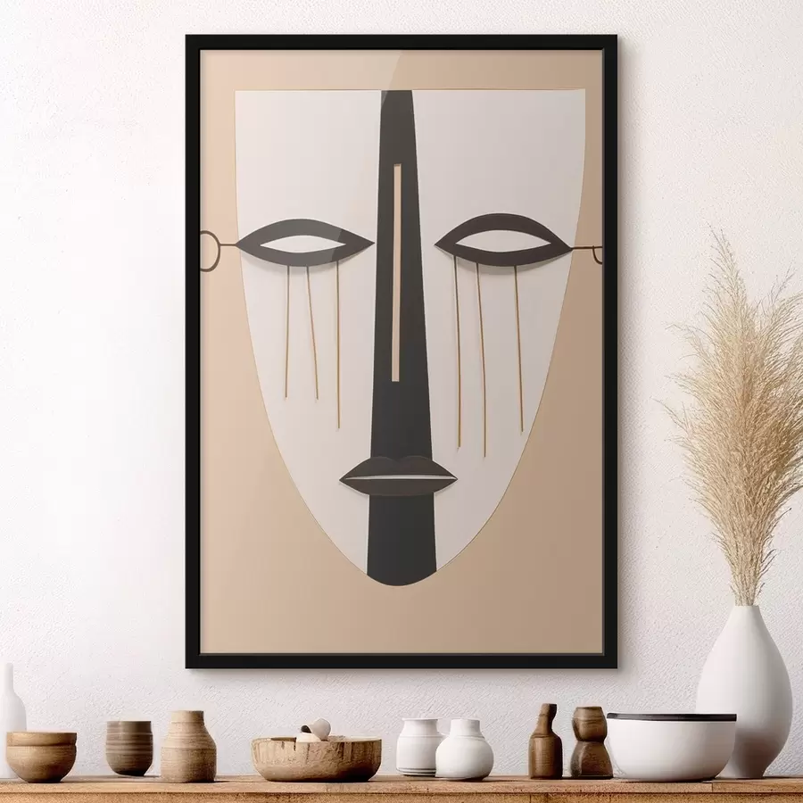 fototapet Față abstractă geometrică f45083