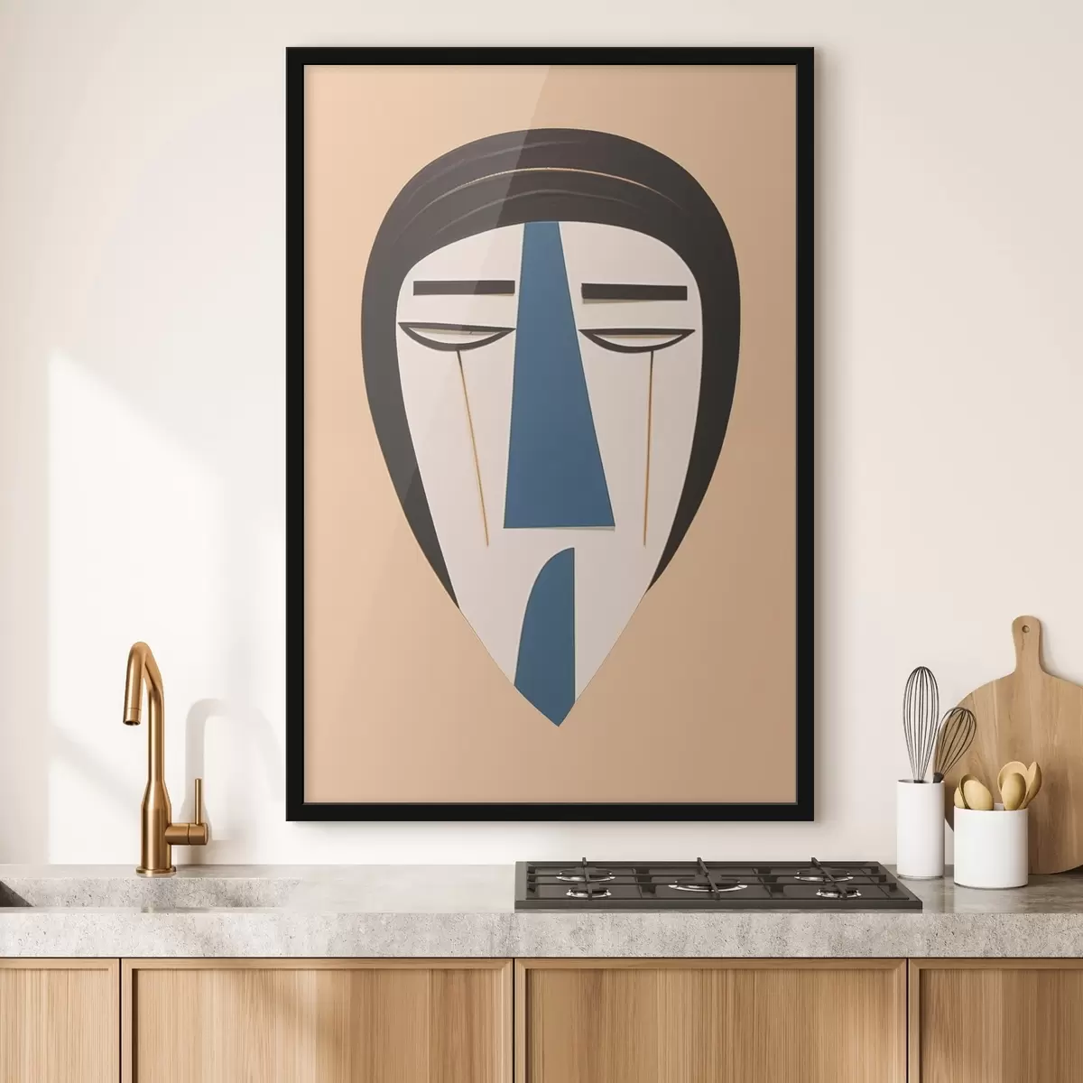 Poster Față abstractă f45084