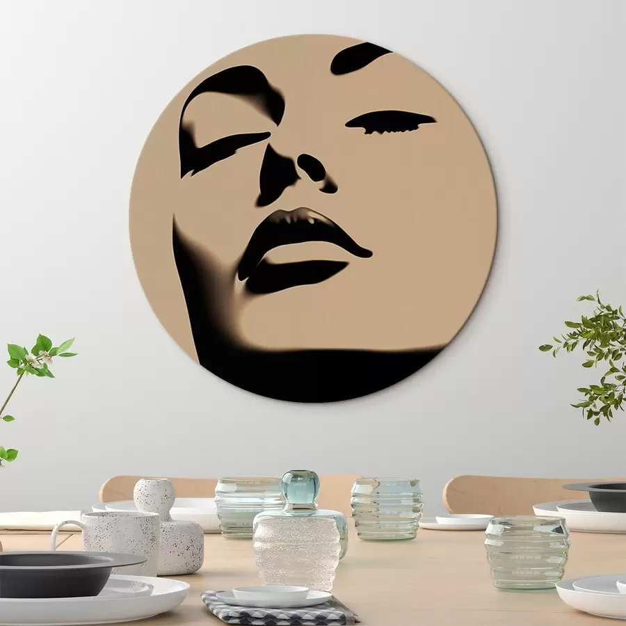 Tablouri Silueta feței unei femei r45071