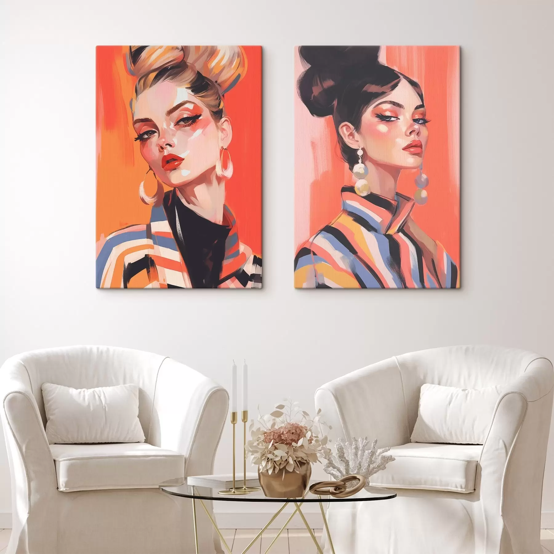 Tablouri Portrete de femei m00498