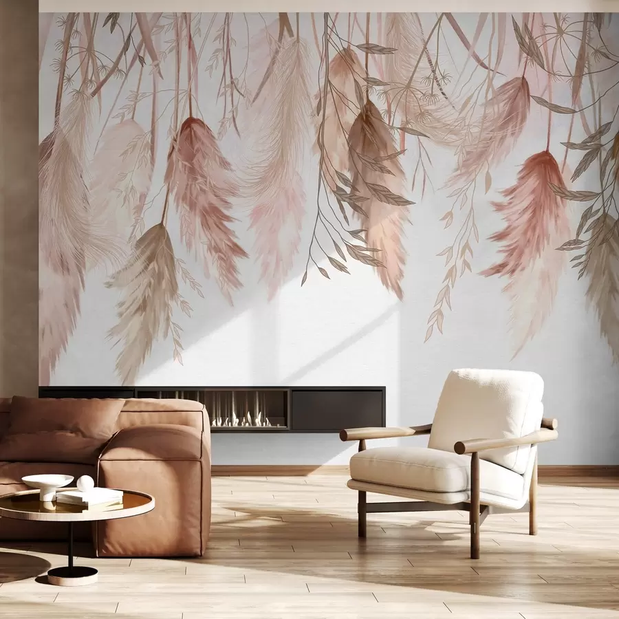 fototapet Flori de flori uscate w04253