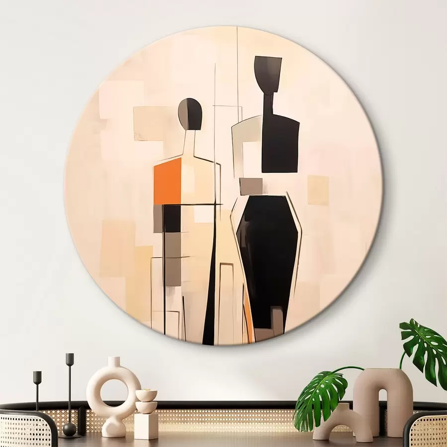 fototapet Siluete abstracte r45124