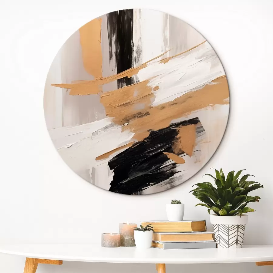 Tablouri Abstracție modernă imitație de tușe r45127