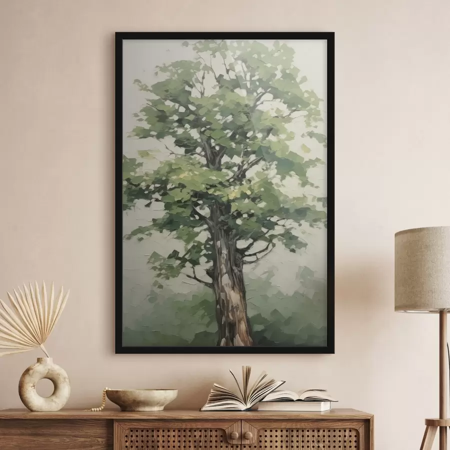 fototapet Pictura imitație de lemn f45116