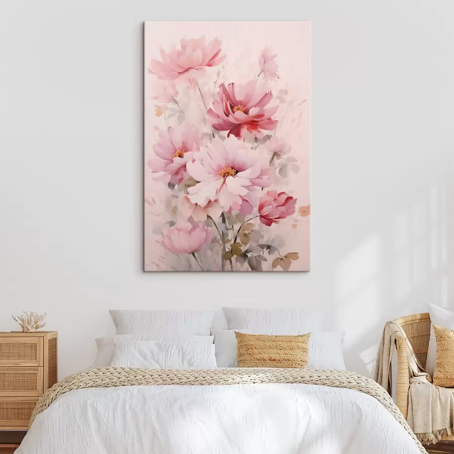 Tablouri Buchet de flori imitație pictura s45120