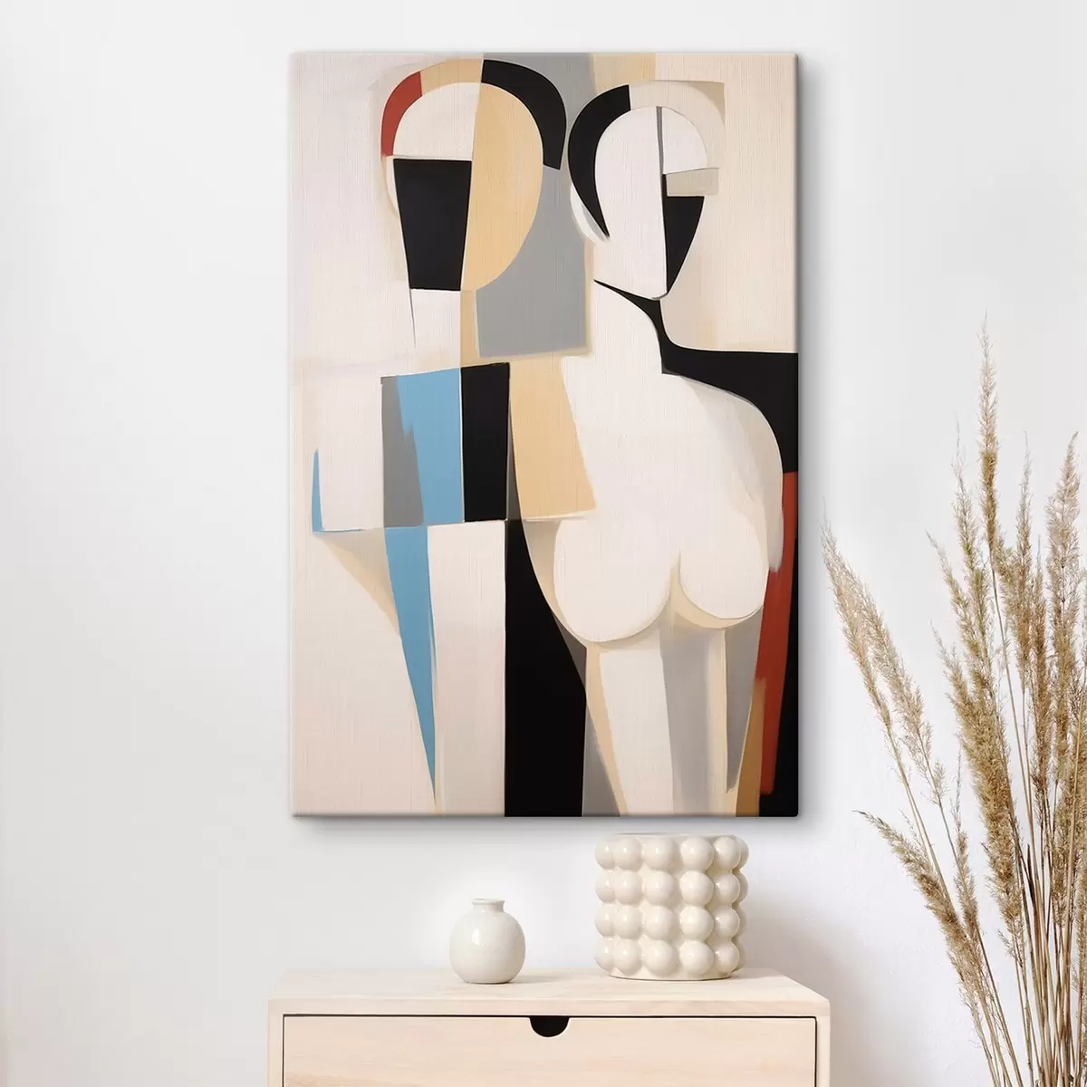 Tablouri Portret abstract al unui cuplu s45123