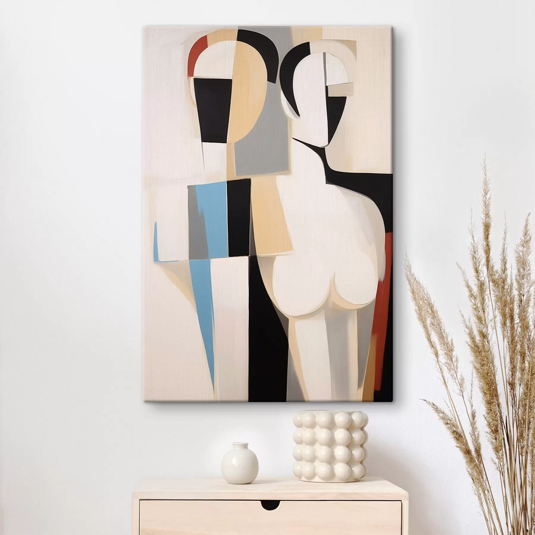 Tablouri Portret abstract al unui cuplu s45123