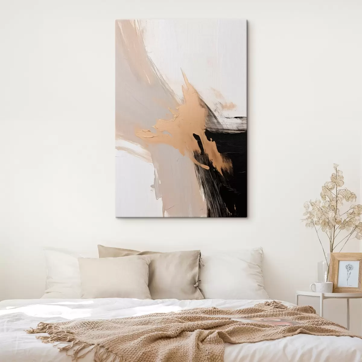 Tablouri Abstracție dinamică care imită loviturile de pensulă s45126