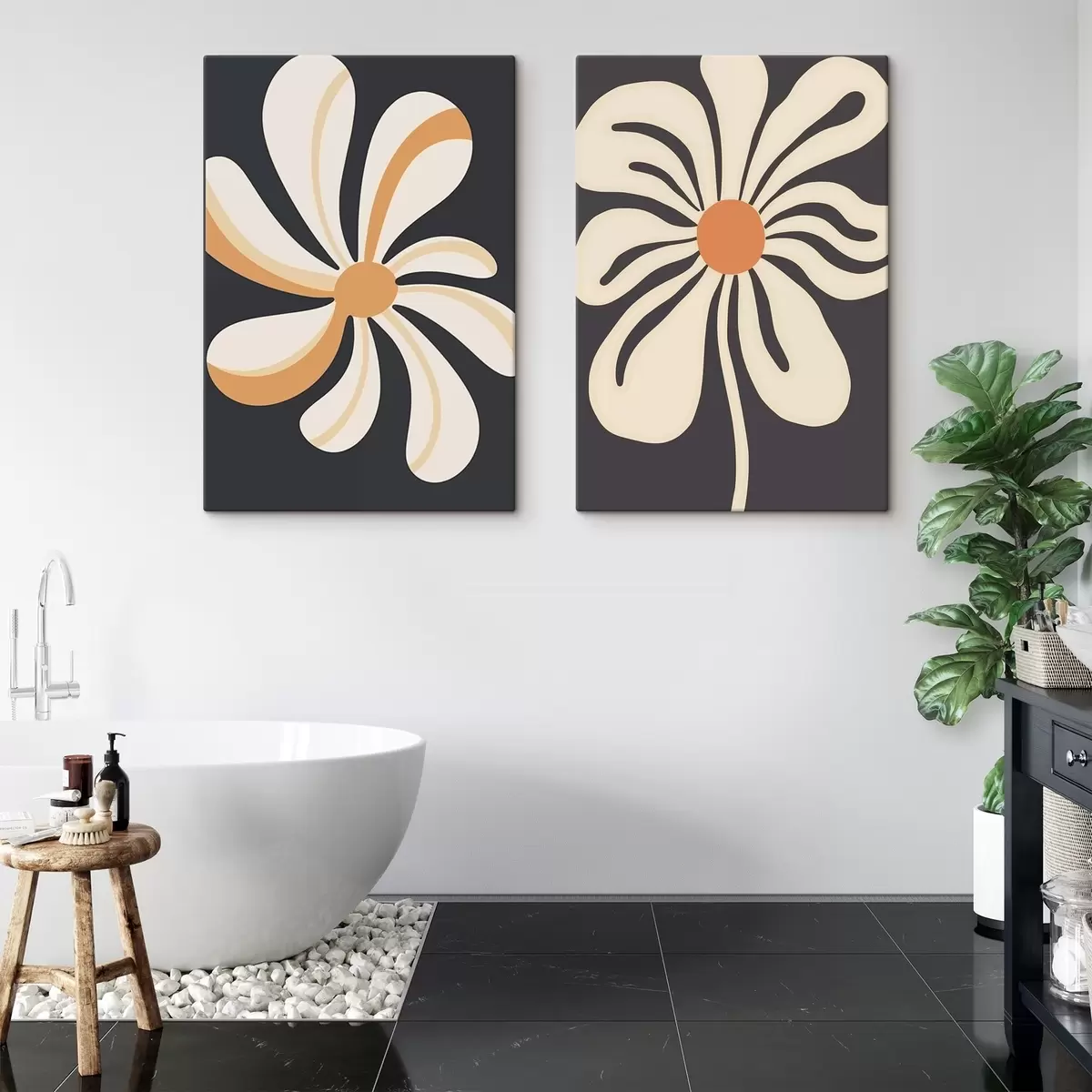 Tablouri Flori grafice m00512