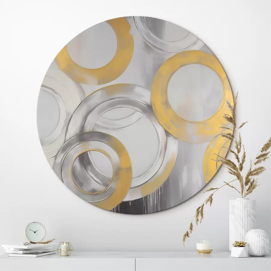 Tablouri Abstracție cu cercuri r45133