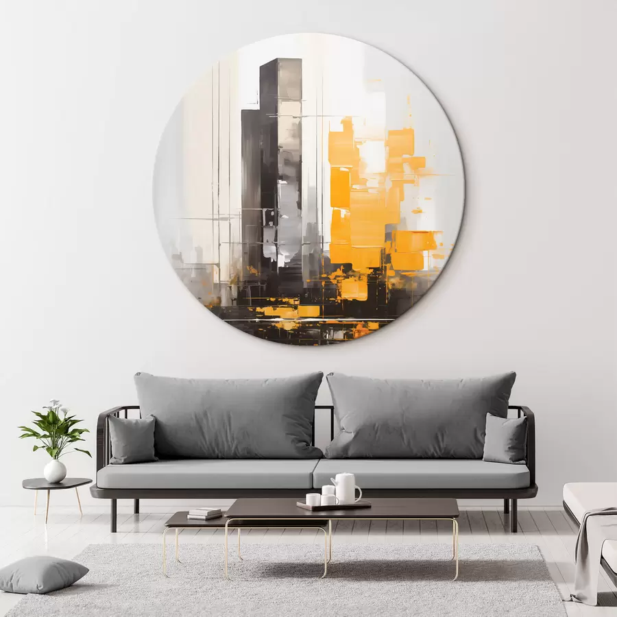 Tablouri Abstracție cu zgârie-nori r45162