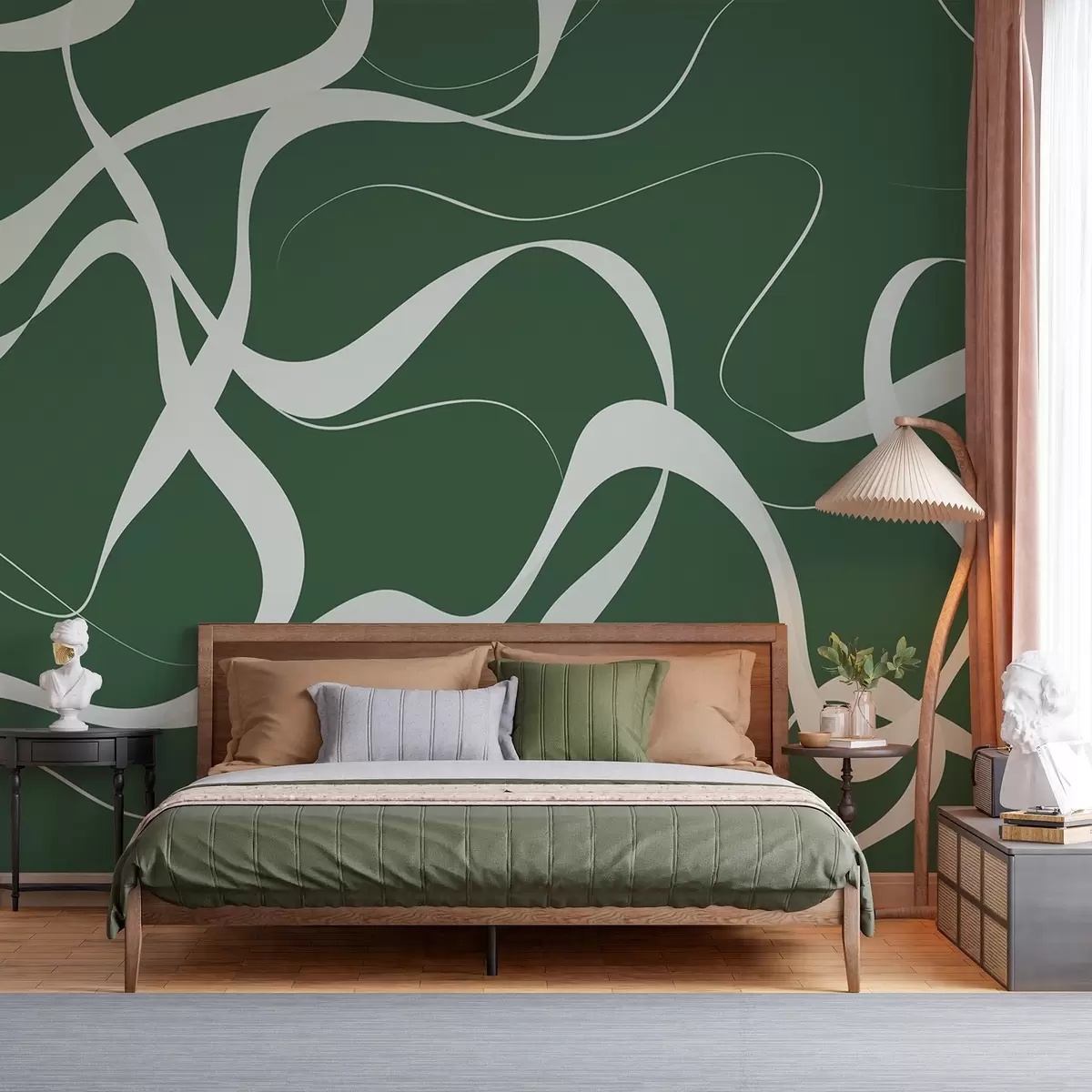 fototapet Linii ondulate w04223v2