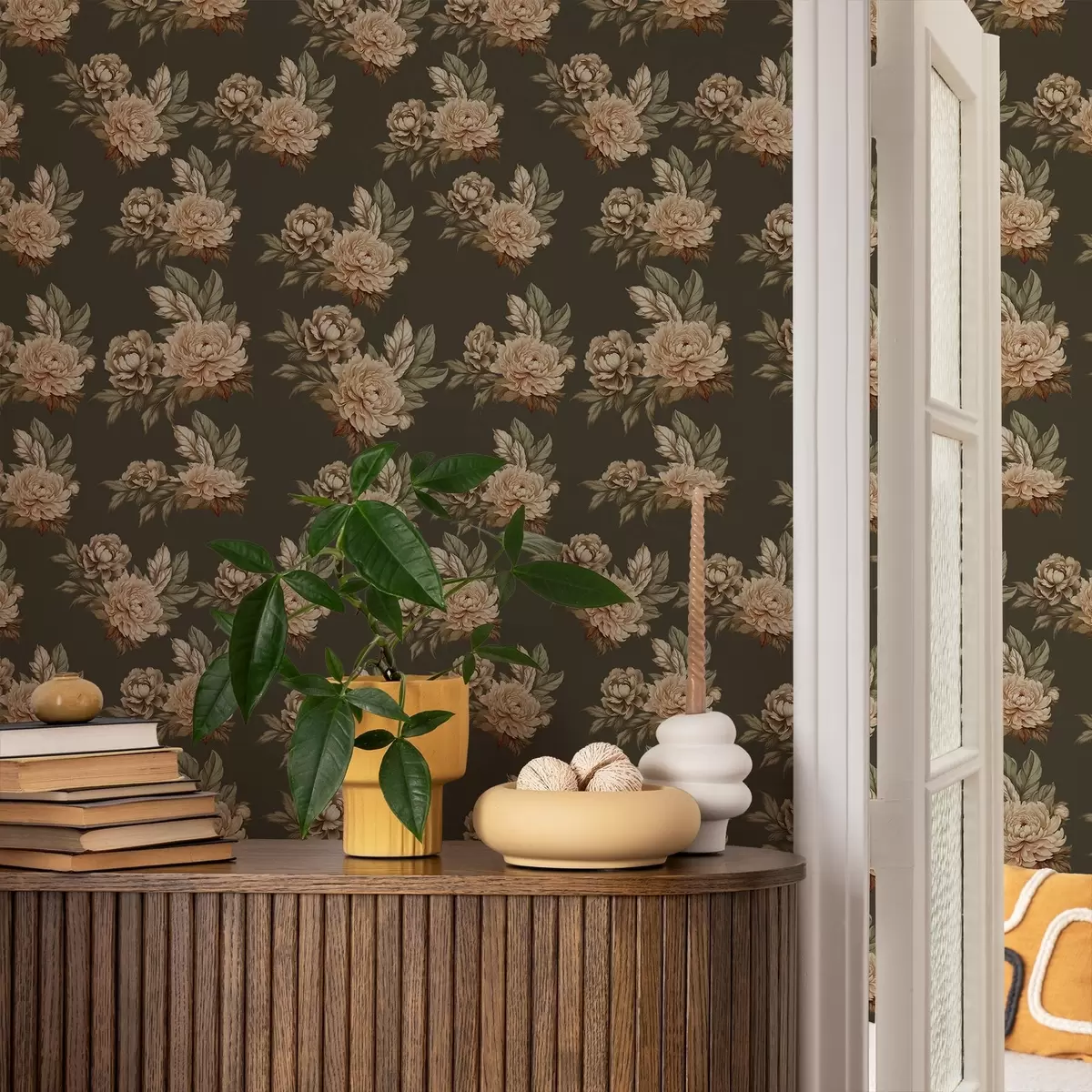 Wallpaper Trandafiri retro a00419