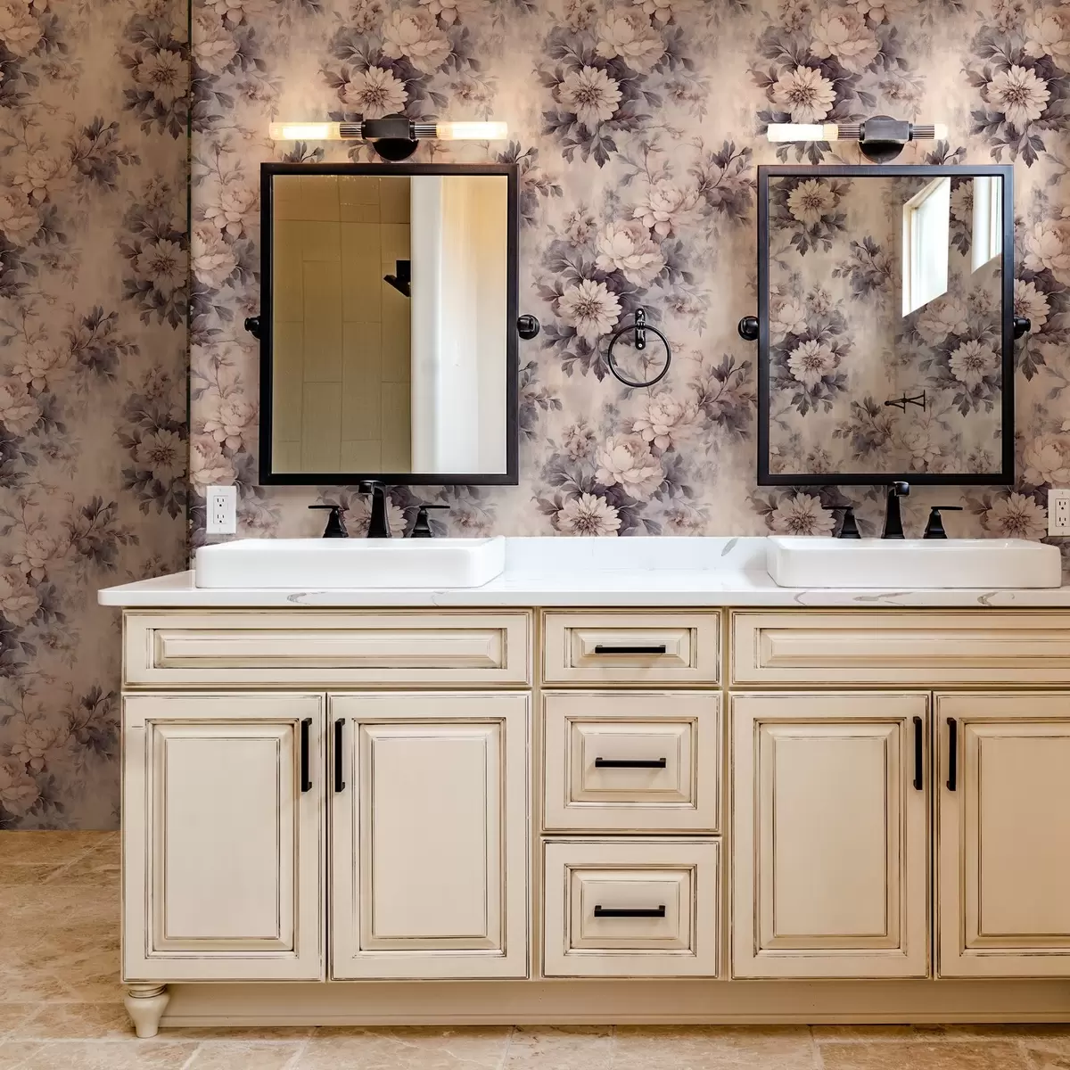 Wallpaper Flori de acuarelă de epocă