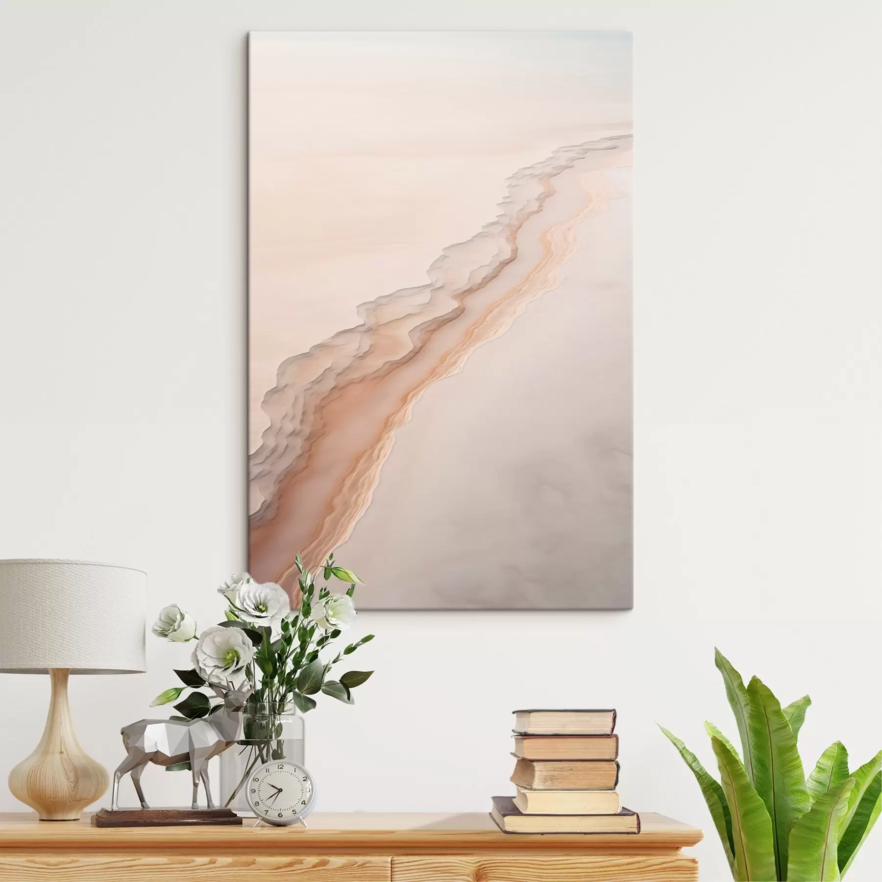 Tablouri Peisaj deșertic minimalist s45205