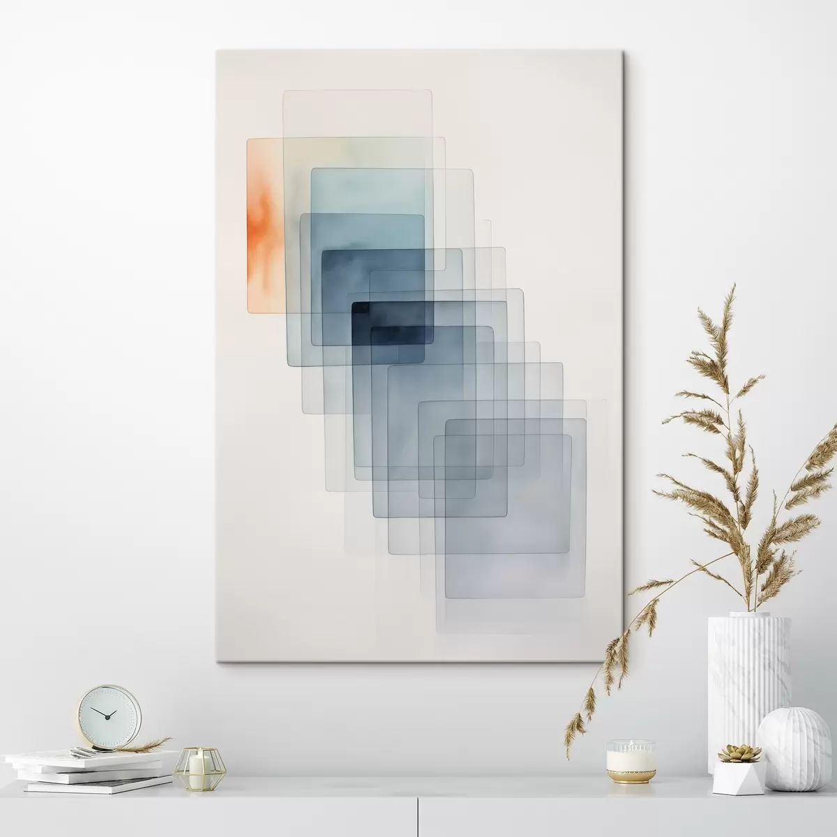 Tablouri Abstracție geometrică minimalistă s45213