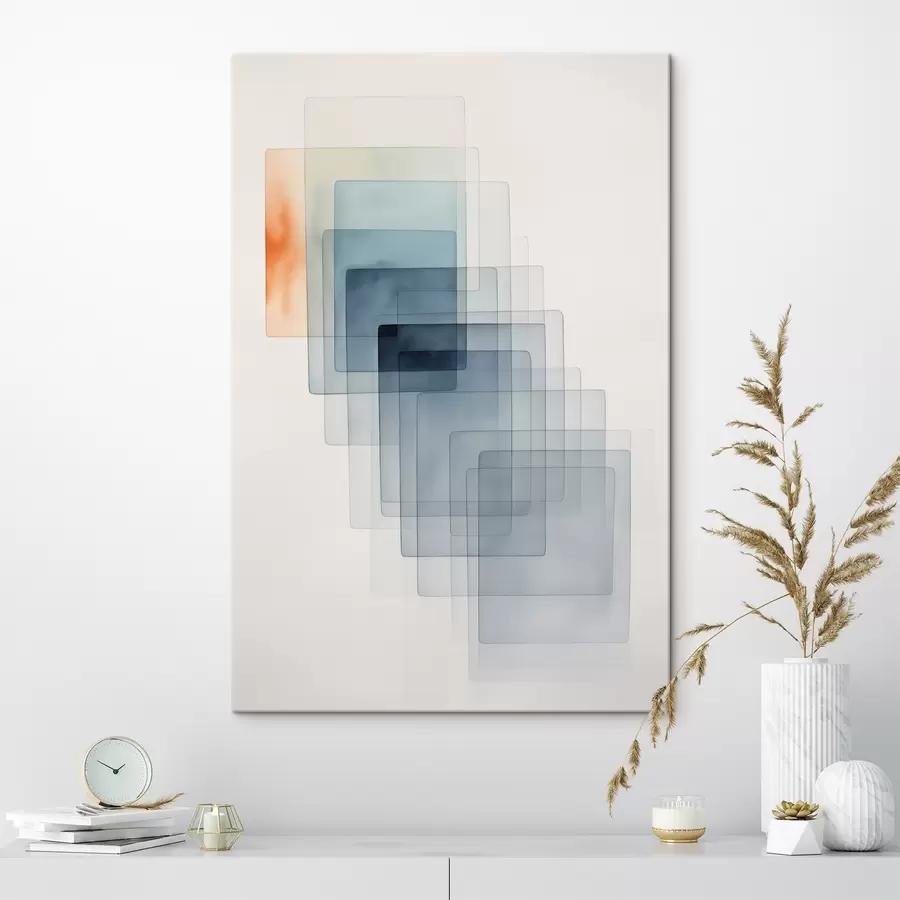 Tablouri Abstracție geometrică minimalistă s45213