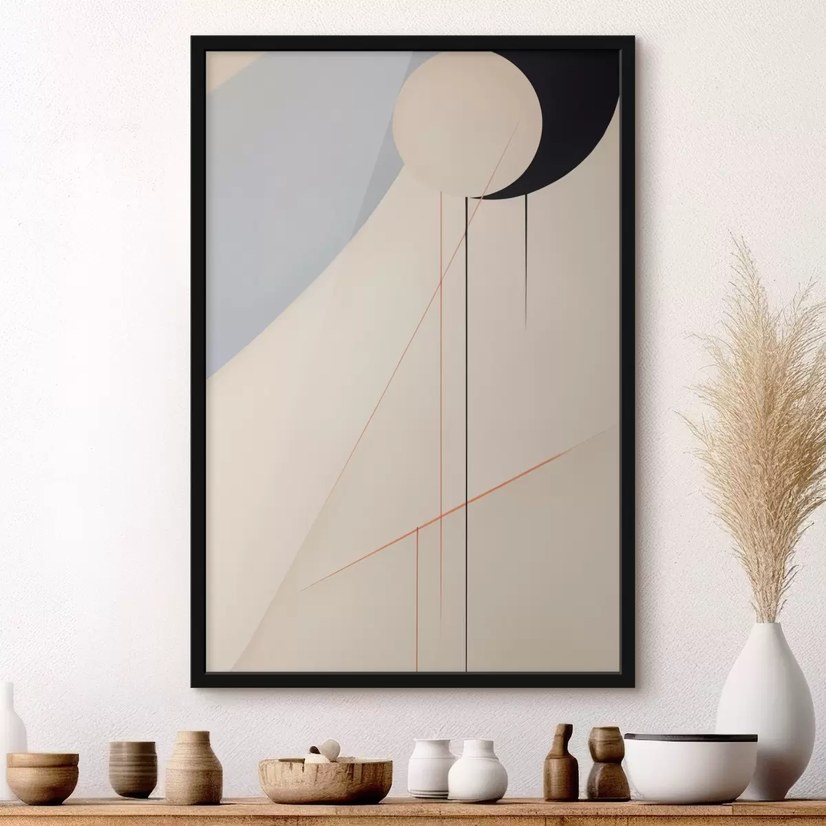 Poster Abstracție geometrică minimalistă f45212
