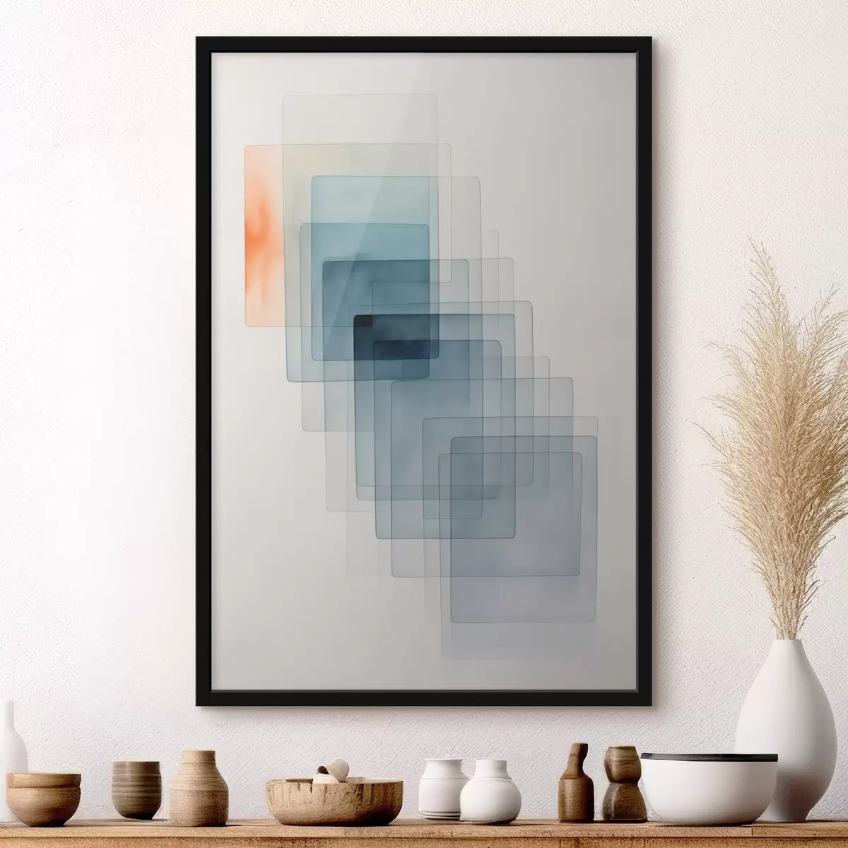 Poster Abstracție geometrică minimalistă f45213