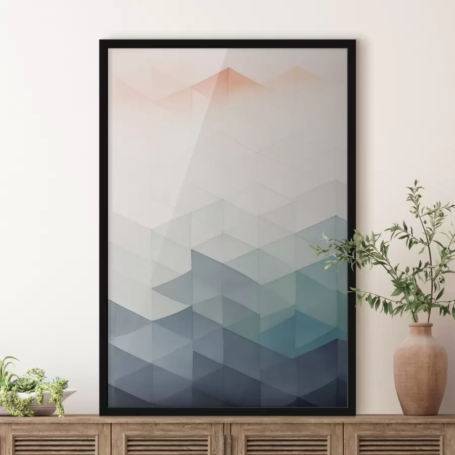 fototapet Abstracție geometrică modernă f45214