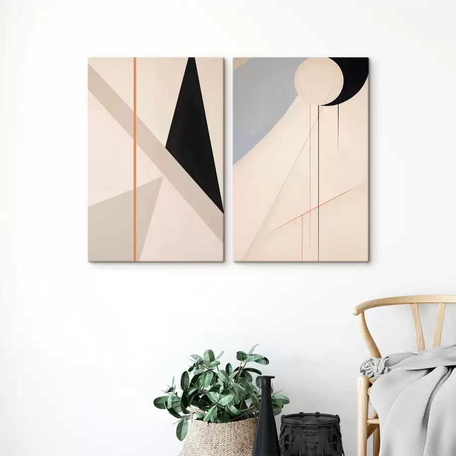 Tablouri Abstracție geometrică m00536