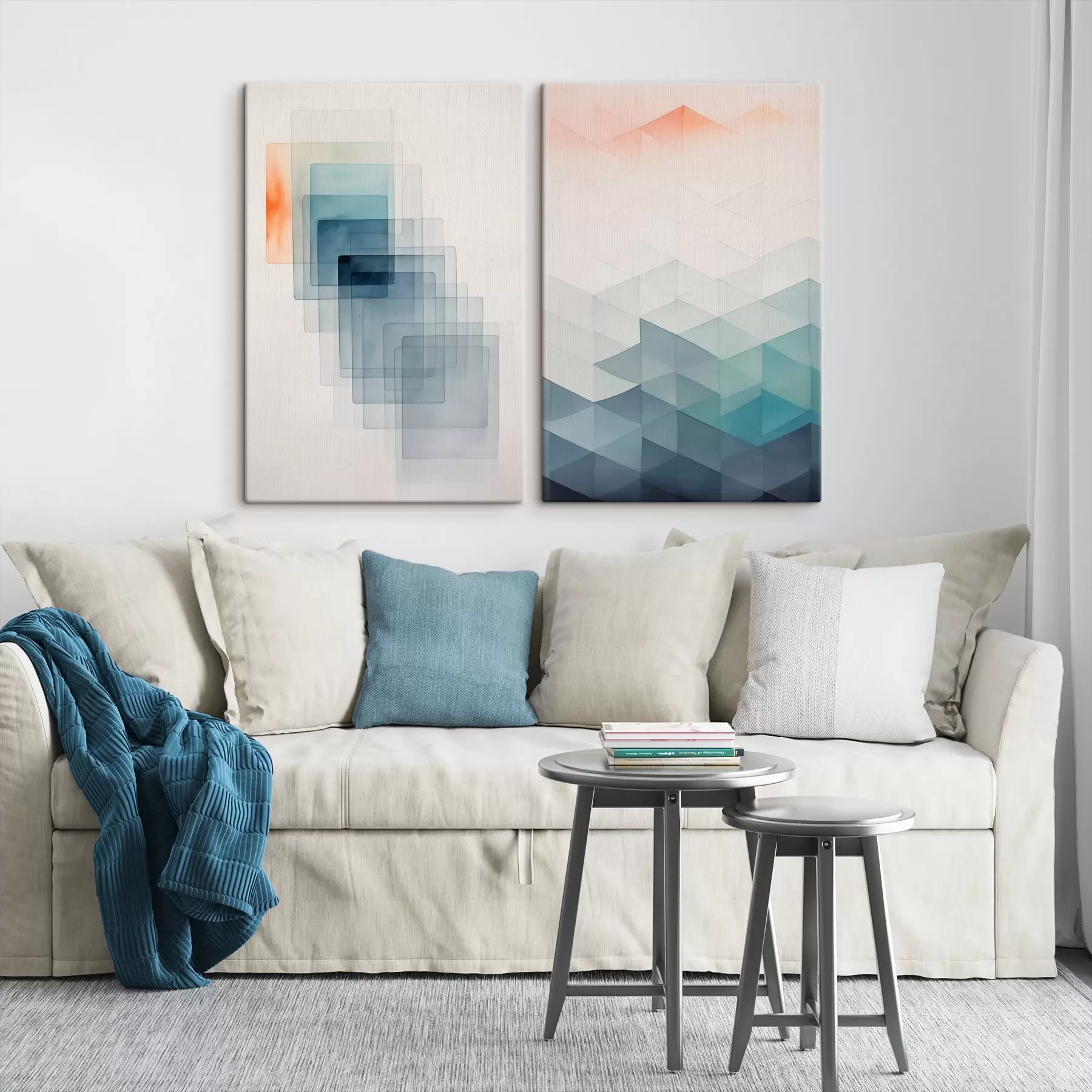 Tablouri Abstracție geometrică modernă m00537