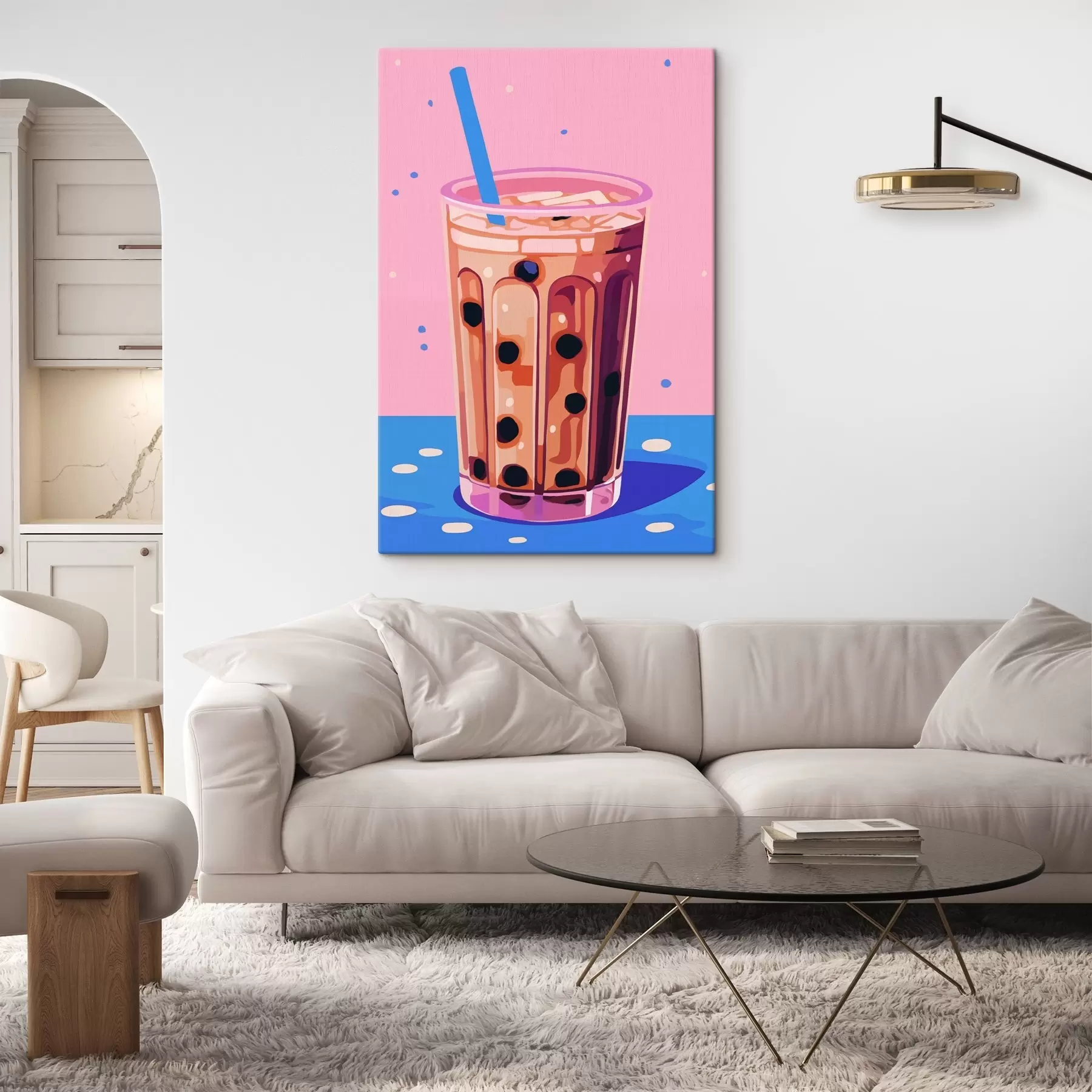 Tablouri Pahare cu ceai cu bule s45217