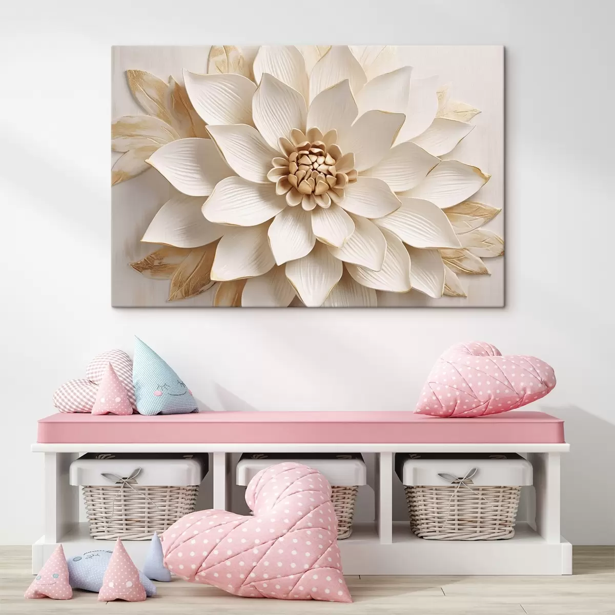Tablouri Floare volumetrică s45225