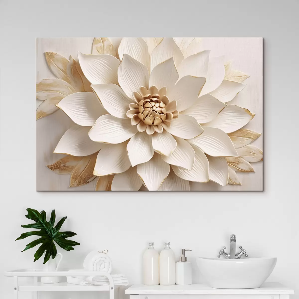 Tablouri Floare volumetrică s45225