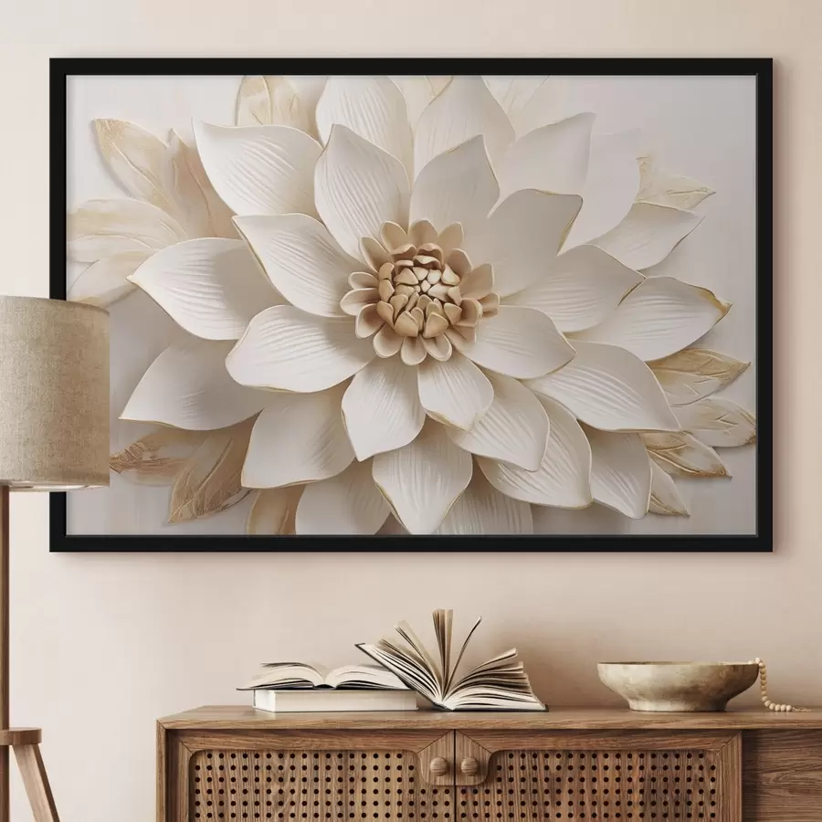 fototapet Floare volumetrică f45225