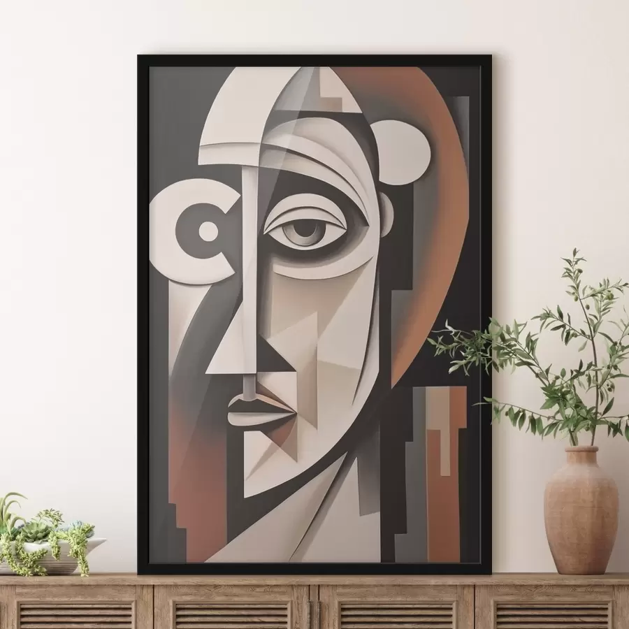 fototapet Aspectul cubist f45228