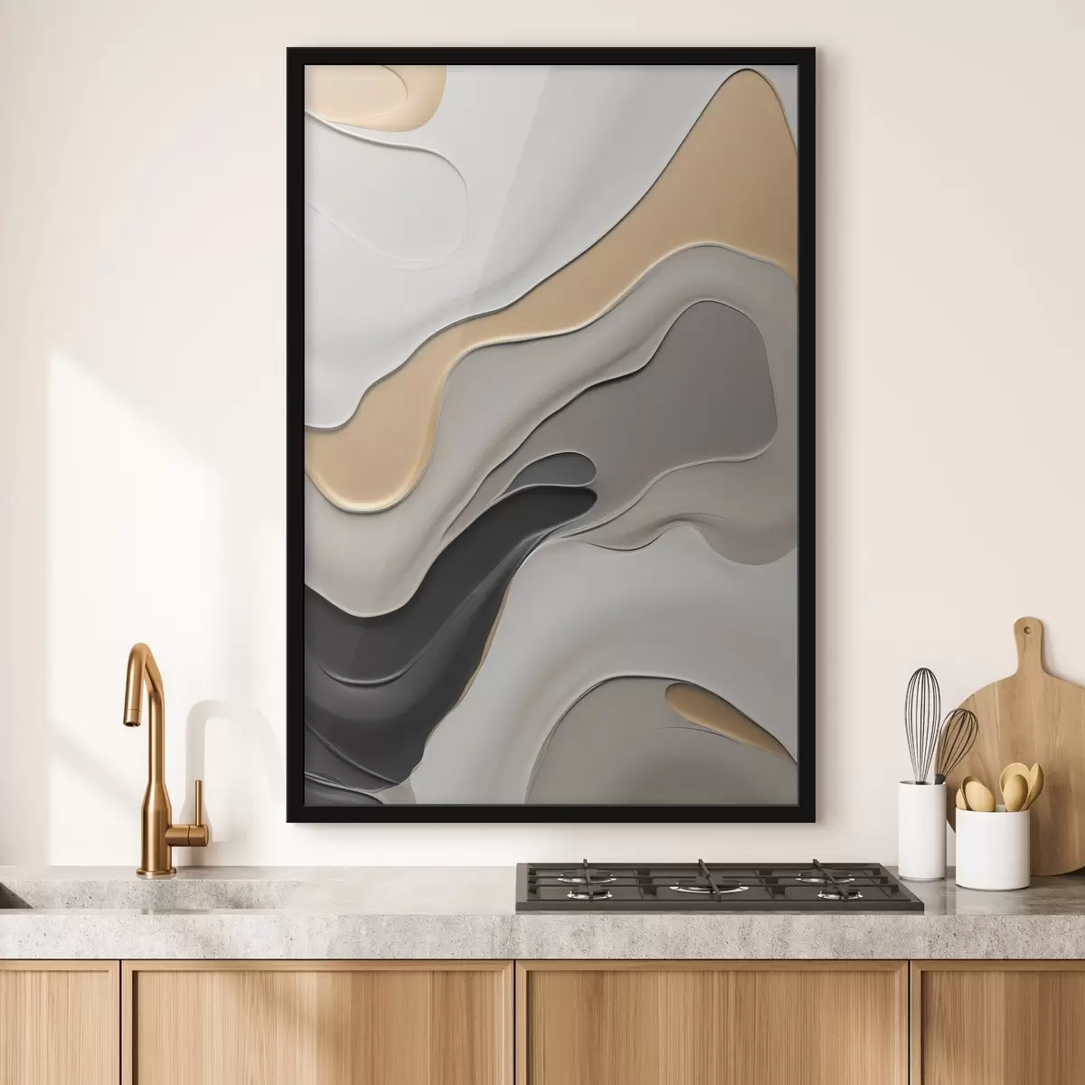 Poster Curbe abstracte elegante f45204