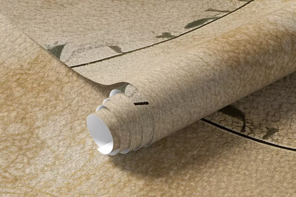 fototapet arcade retro colorate cu iederă w04304