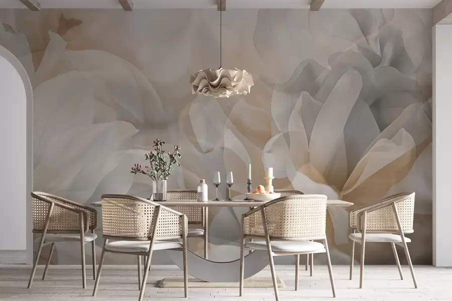 fototapet Flori semitransparente w04320