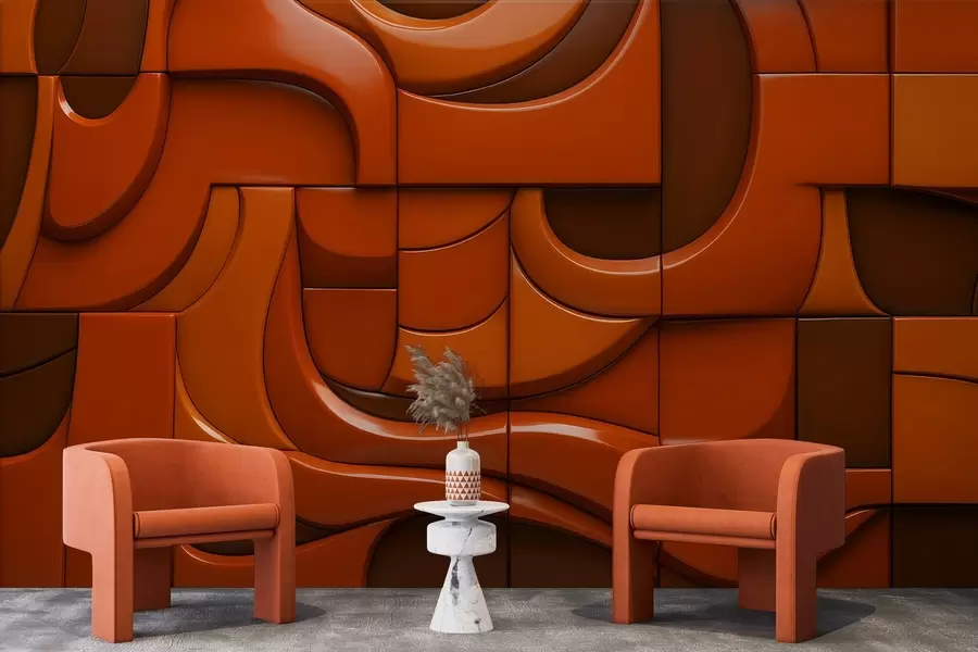 fototapet Perete în relief pictat w04321v1