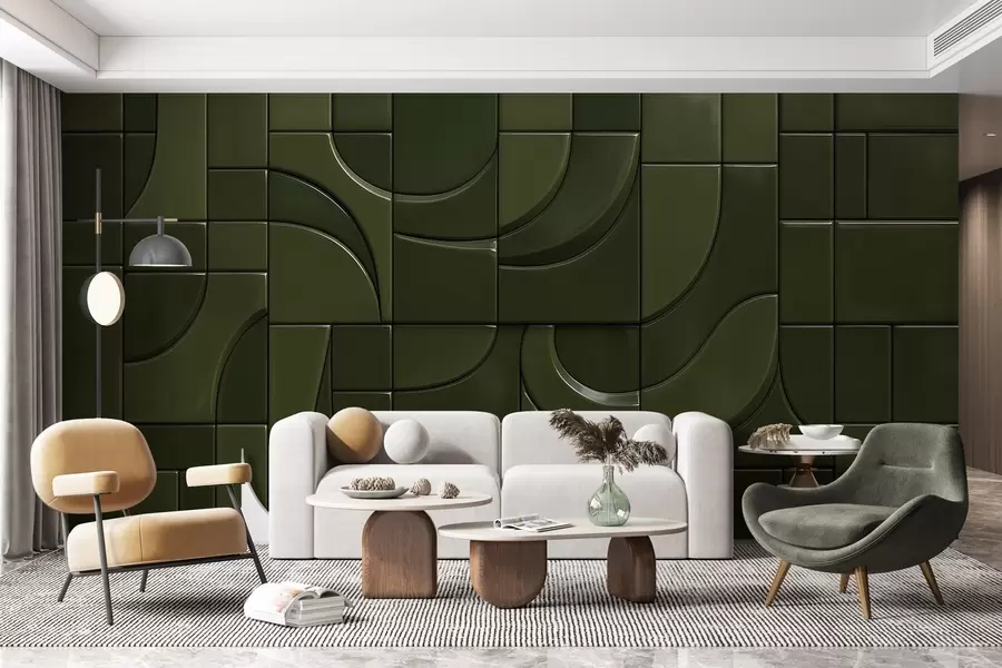 fototapet Imitarea panourilor lucioase w04325