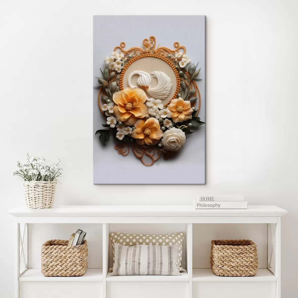 Tablouri Compoziție abstractă de flori s44553