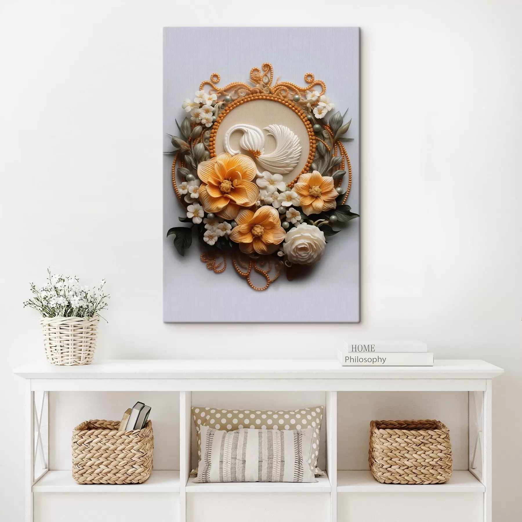 Tablouri Compoziție abstractă de flori s44553