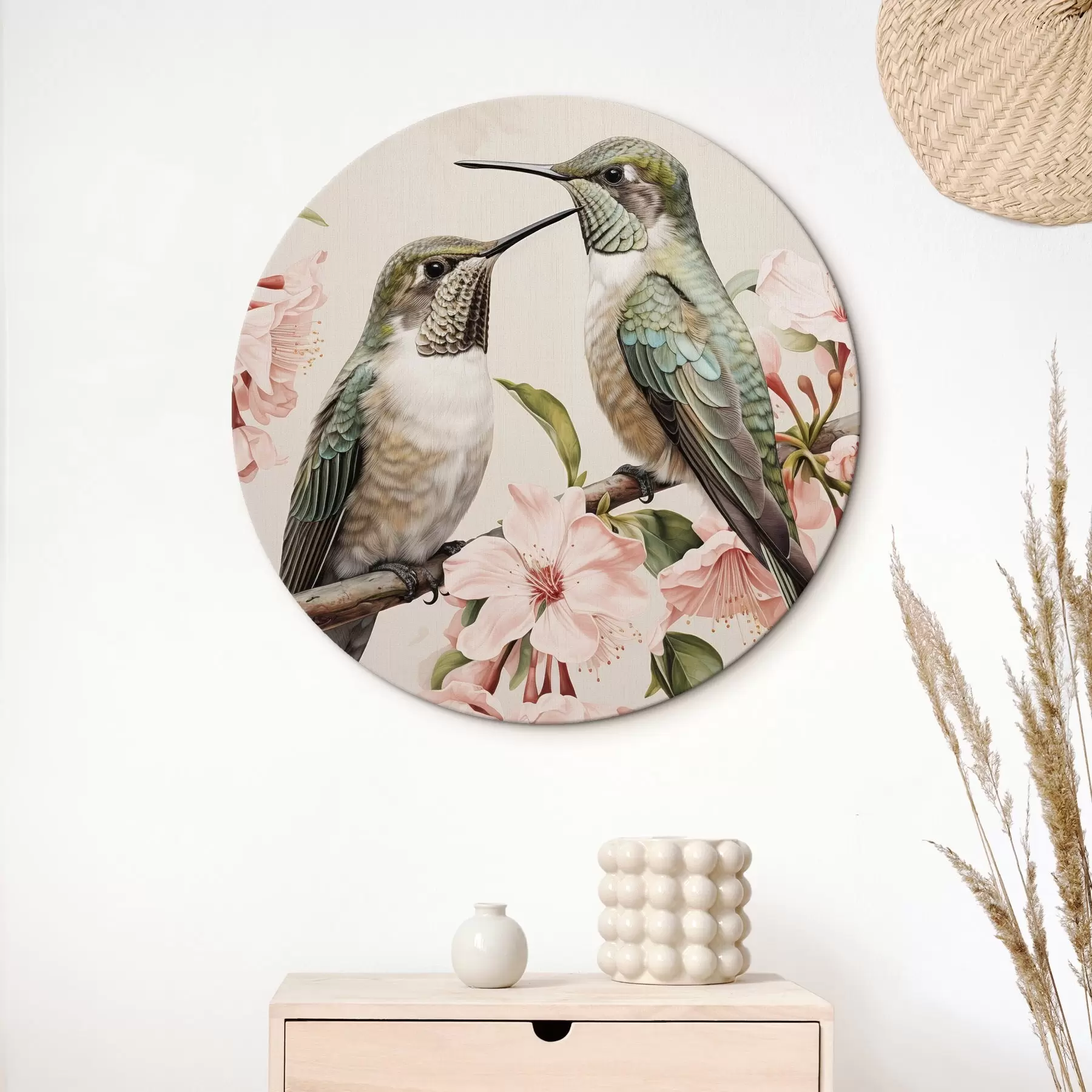 Tablouri O pereche de păsări pe o ramură r44550