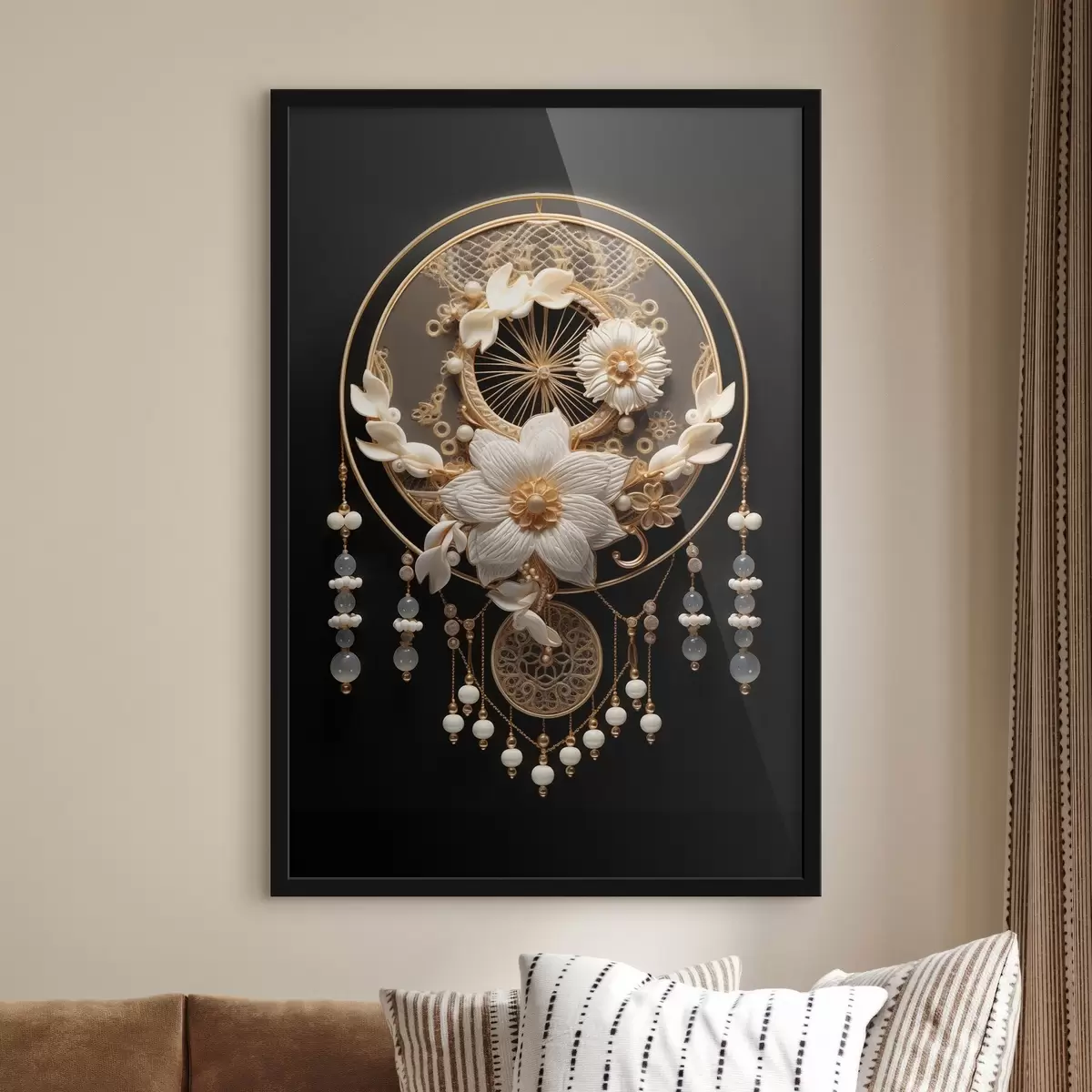 Poster Abstracție pe un fundal întunecat f44552