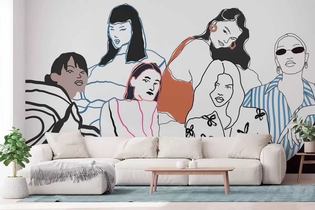 fototapet Fetele w04359v1