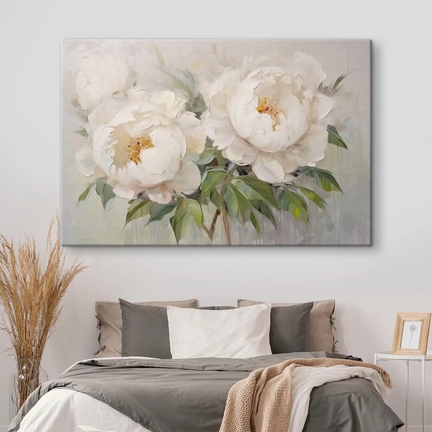 Tablouri Peonii albe delicate s45268