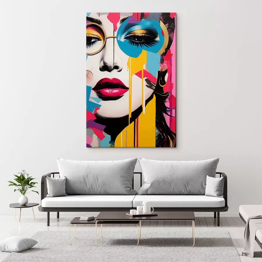 Tablouri Culorile din spatele ochelarilor s45284