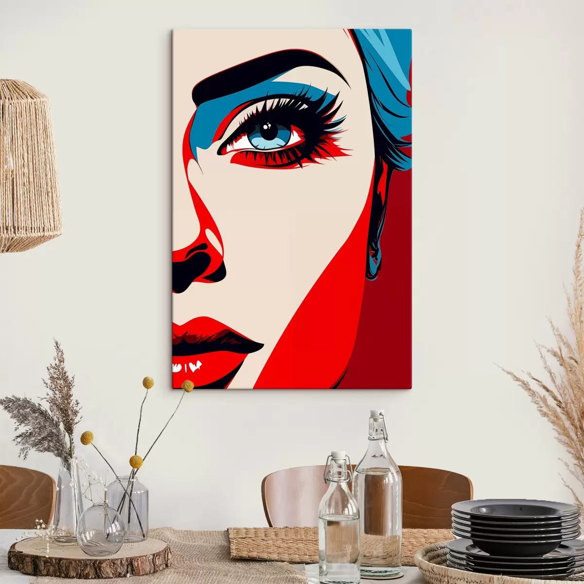 Tablouri Rochie pop art s45289