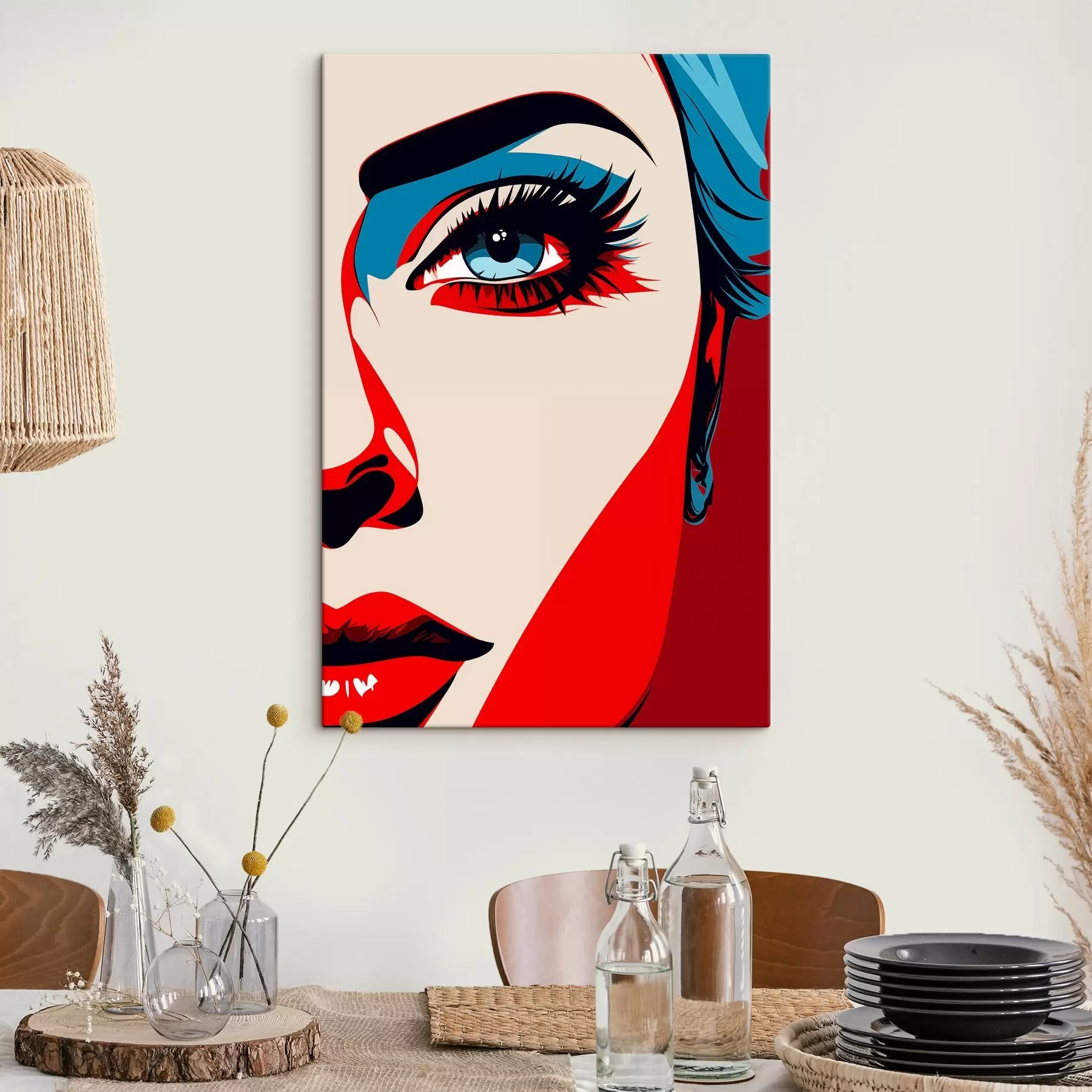 Tablouri Rochie pop art s45289