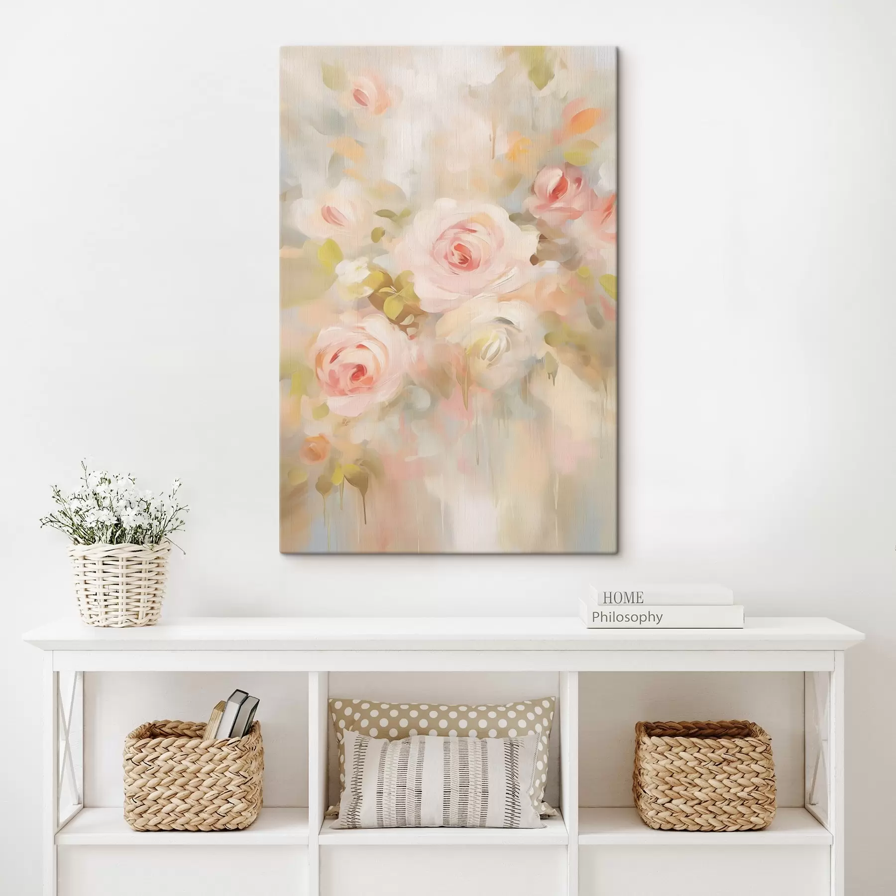 Tablouri Pictura imitație trandafiri s45302