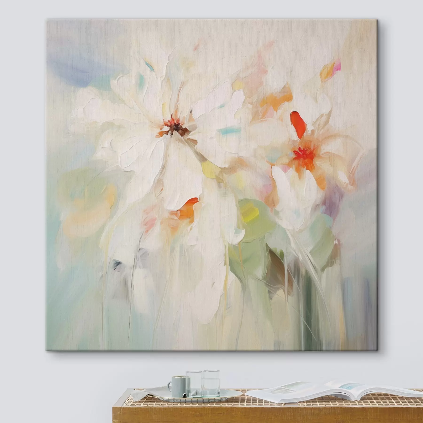 Tablouri Flori pictura imitație s45306