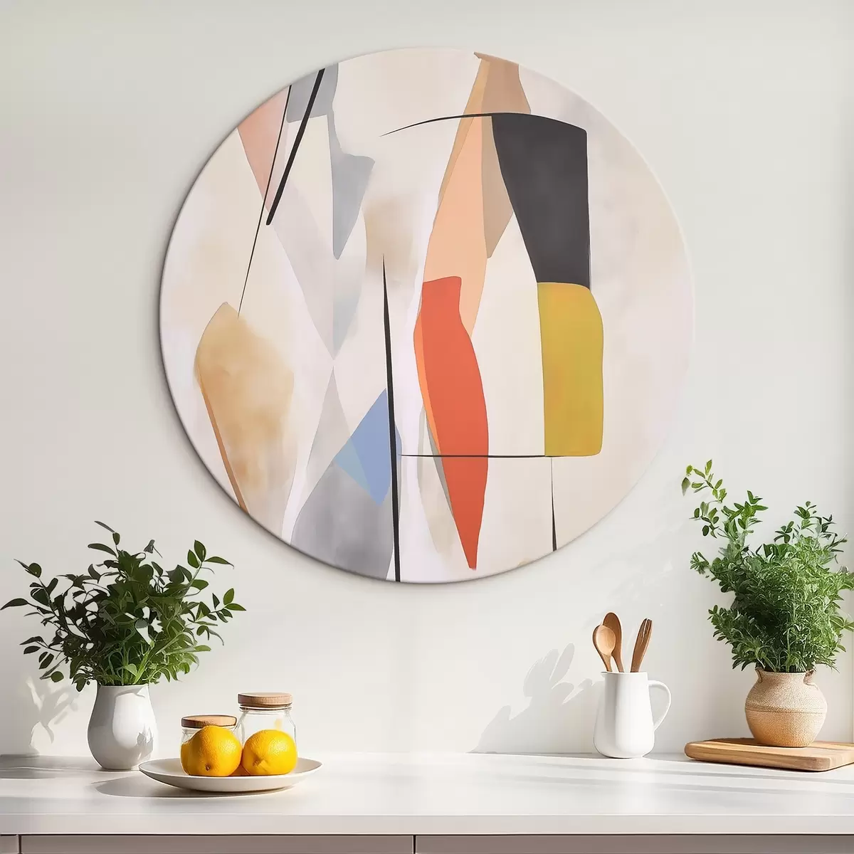 Picturi rotunde Abstracție r45300