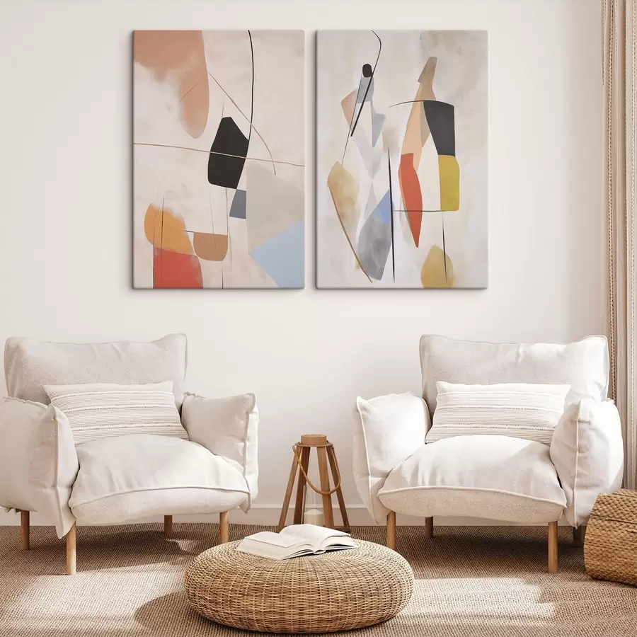 Tablouri Abstracție geometrică m00562