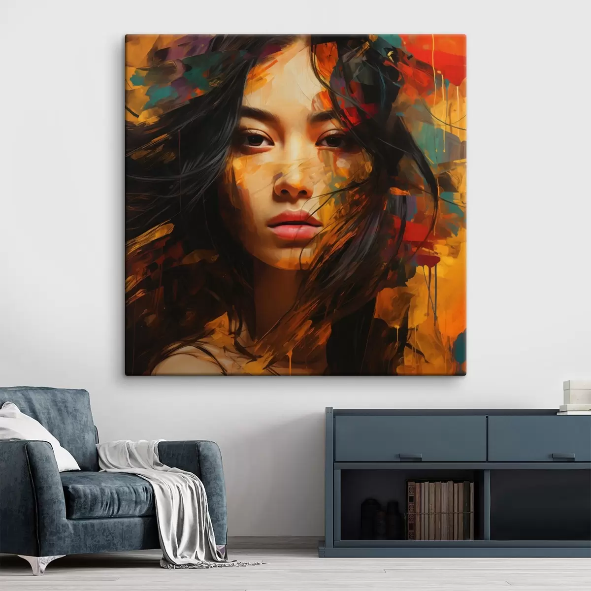 Tablouri Portret de femeie în stil abstract s45039